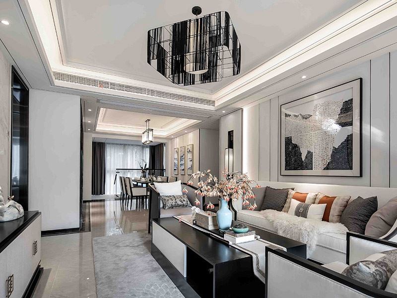 河源市東江灣&middot;名門世家輕奢風(fēng)格三居室裝修案例