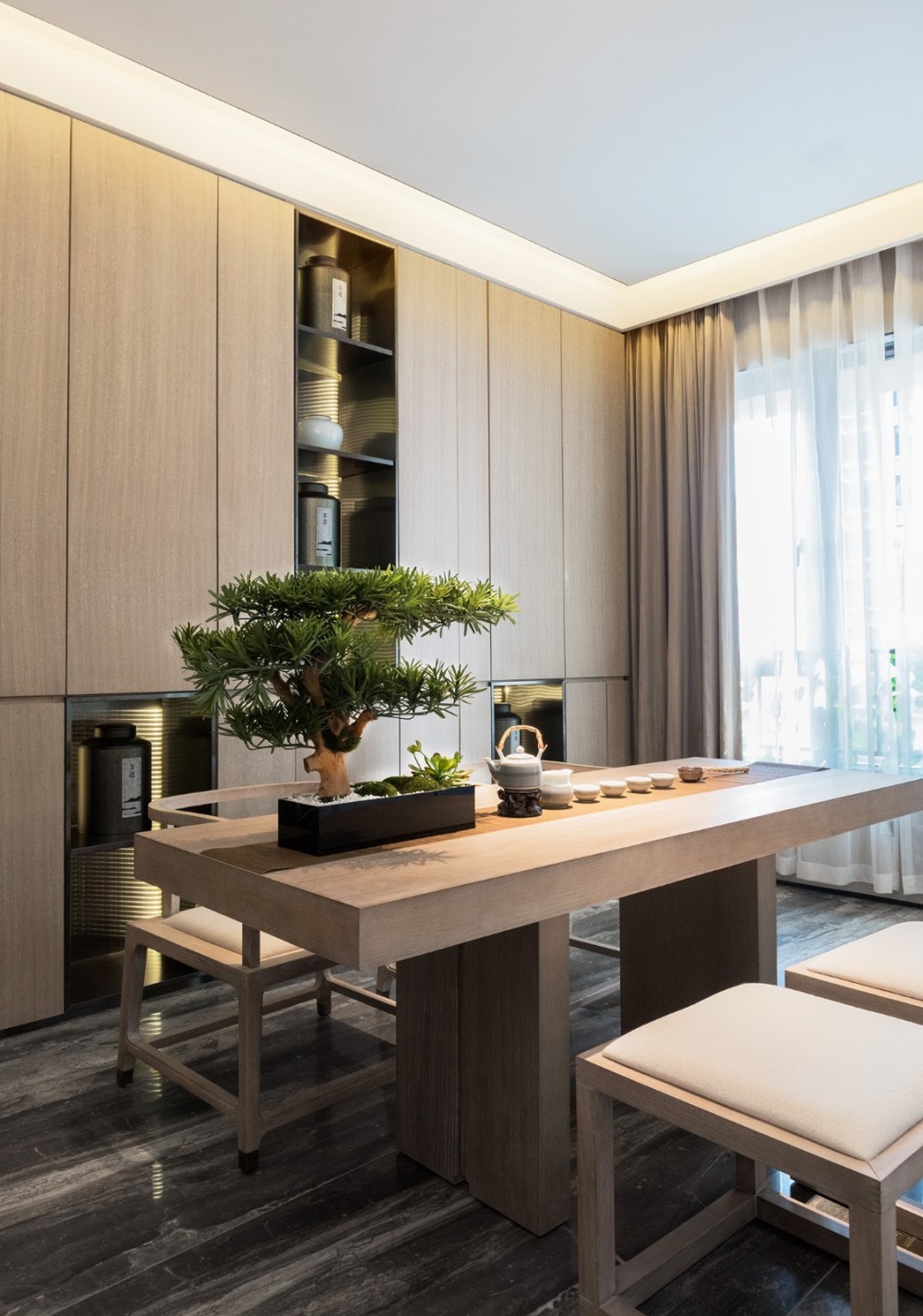 現代簡約風格室內設計家裝案例-茶室 現代簡約風格室內設計家裝案例-茶室