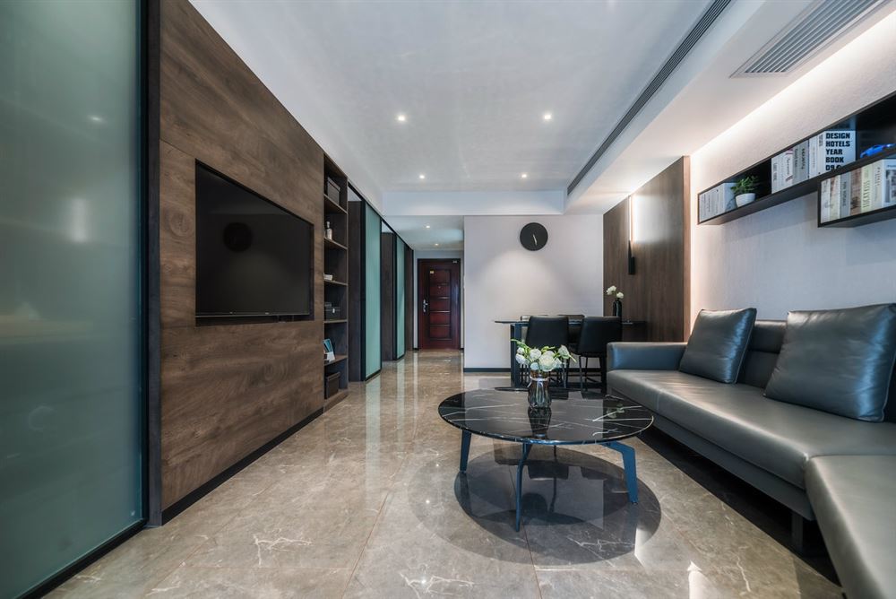 廣州市錦繡香江美式風格三居室裝修案例