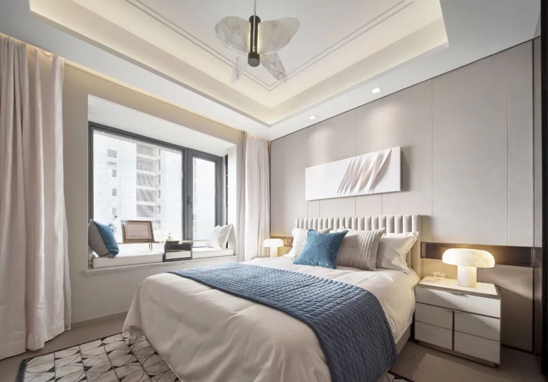 現代簡約風格室內設計家裝案例-臥室 現代簡約風格室內設計家裝案例-臥室