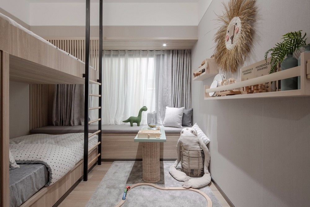 現(xiàn)代簡(jiǎn)約風(fēng)格室內(nèi)家裝案例效果圖-兒童房 現(xiàn)代簡(jiǎn)約風(fēng)格室內(nèi)家裝案例效果圖-兒童房