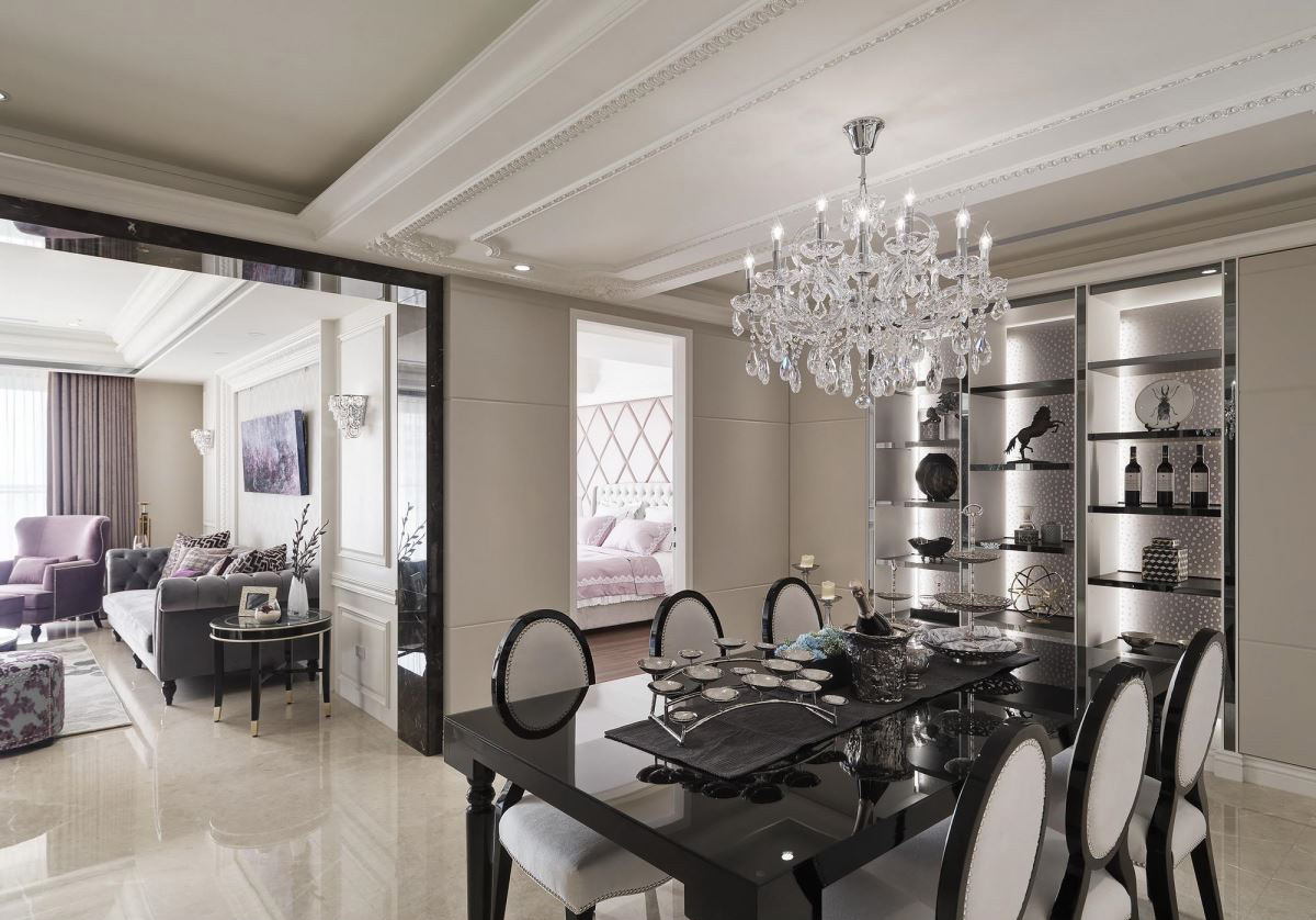 裝修案例歐式古典風格室內裝修效果圖-餐廳 裝修案例歐式古典風格室內裝修效果圖-餐廳