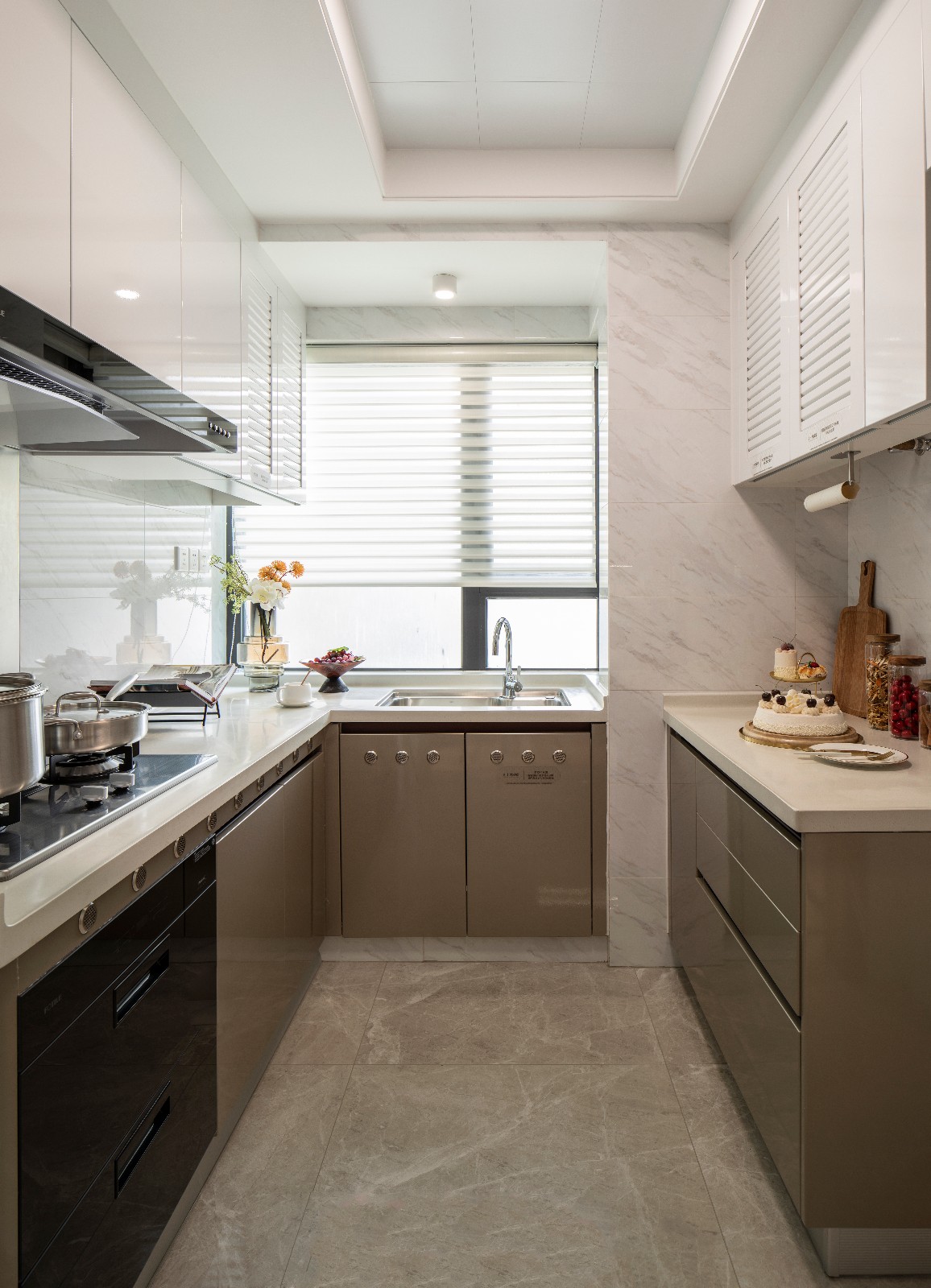 現代簡約風格室內設計家裝案例-廚房 現代簡約風格室內設計家裝案例-廚房