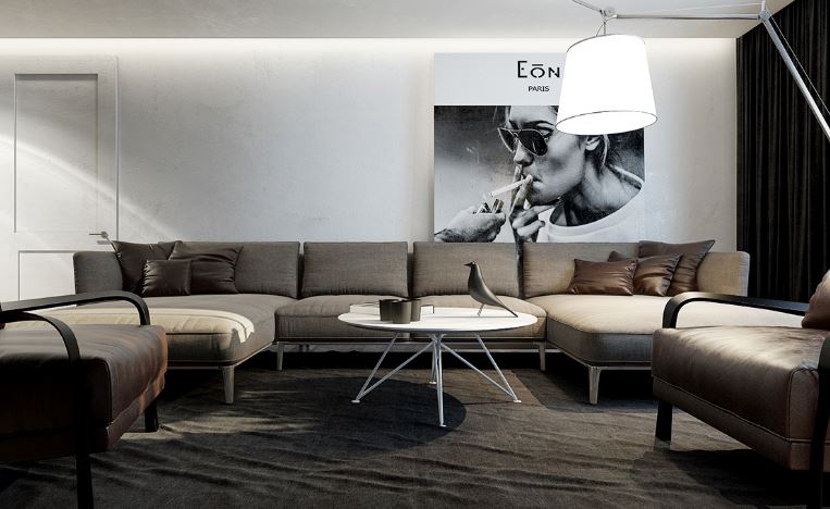 佛山市綠城桂語映月北歐風格別墅裝修案例