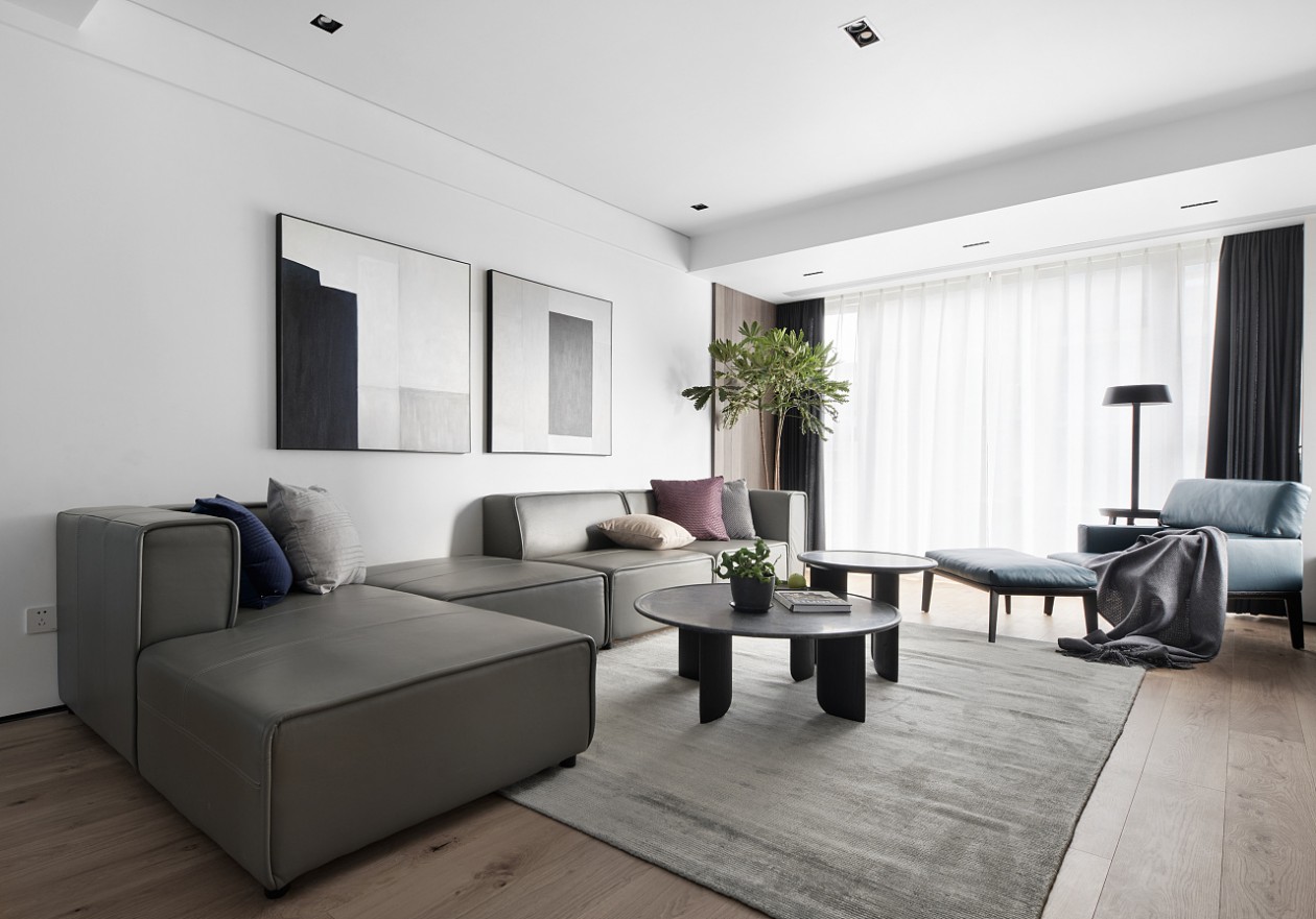 裝修案例現(xiàn)代簡約風格室內裝修效果圖-客廳 裝修案例現(xiàn)代簡約風格室內裝修效果圖-客廳