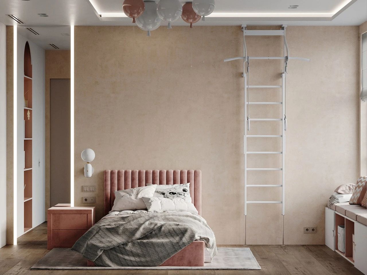 現(xiàn)代簡約風格室內(nèi)設(shè)計家裝案例-次臥 現(xiàn)代簡約風格室內(nèi)設(shè)計家裝案例-次臥