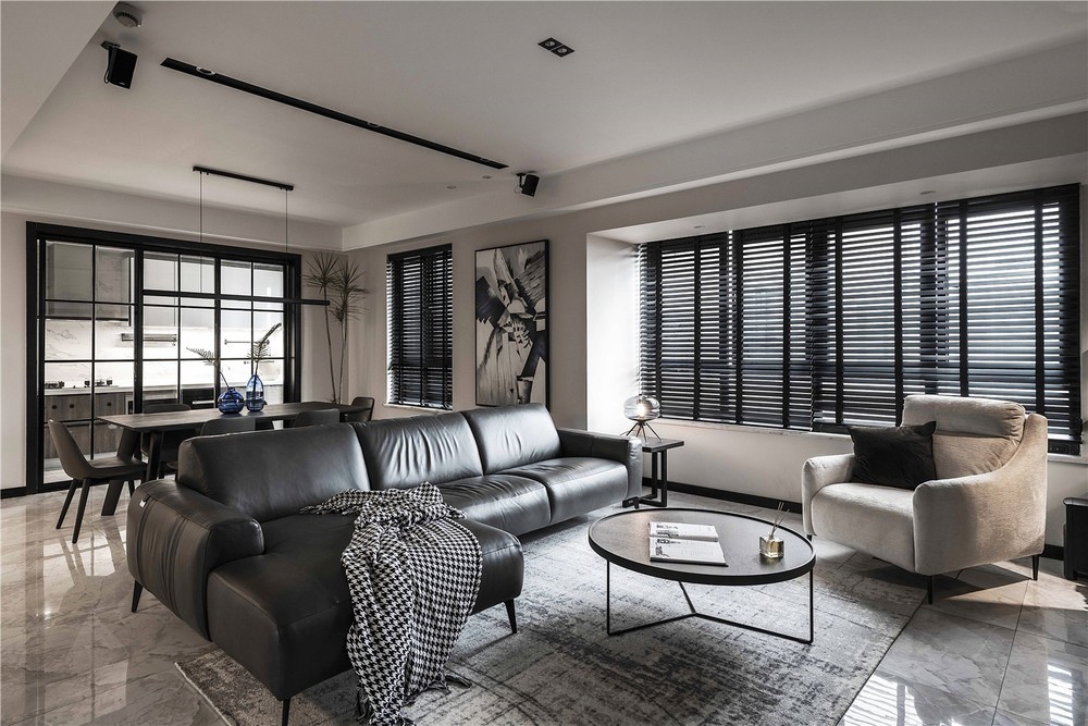 現(xiàn)代簡約風格室內(nèi)家裝案例效果圖-客廳 現(xiàn)代簡約風格室內(nèi)家裝案例效果圖-客廳