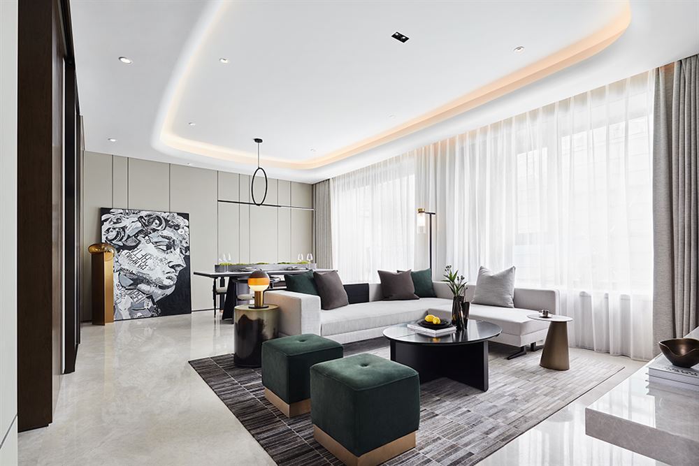 佛山市美的&middot;東樾灣現(xiàn)代簡約風(fēng)格別墅裝修案例