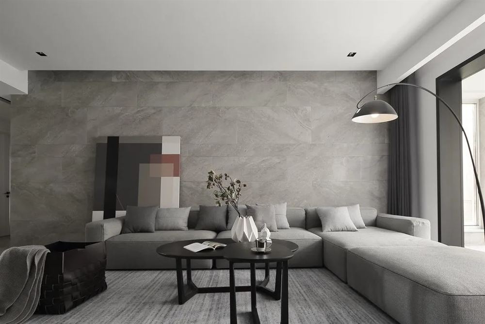 清遠市時代香海彼岸輕奢風格四居室裝修案例