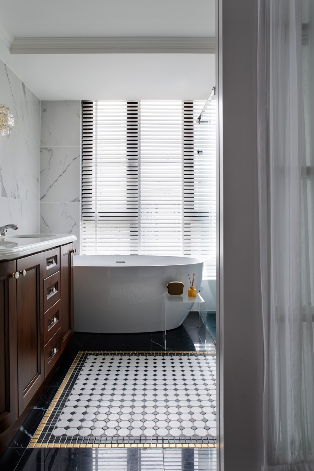 高雅簡歐風格室內家裝案例效果圖-衛生間 高雅簡歐風格室內家裝案例效果圖-衛生間