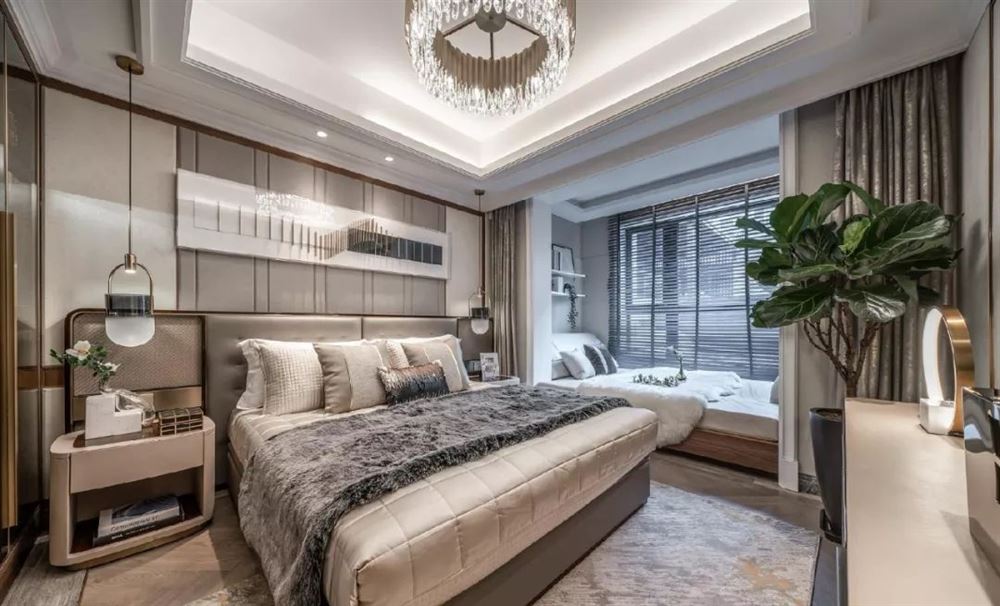 佛山市卓越蔚藍星宸輕奢風格別墅裝修案例