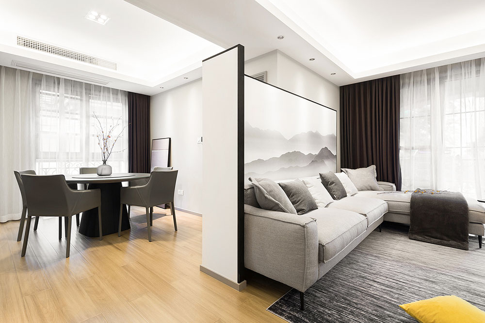 簡約中式風格室內家裝案例效果圖-餐廳 簡約中式風格室內家裝案例效果圖-餐廳