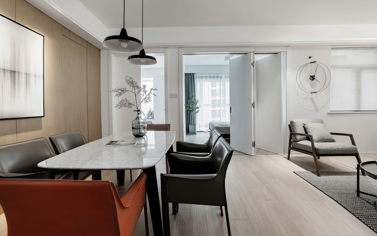 裝修案例現代簡約風格室內裝修效果圖-餐廳 裝修案例現代簡約風格室內裝修效果圖-餐廳