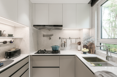 現(xiàn)代簡約風格室內(nèi)設計家裝案例-廚房 現(xiàn)代簡約風格室內(nèi)設計家裝案例-廚房