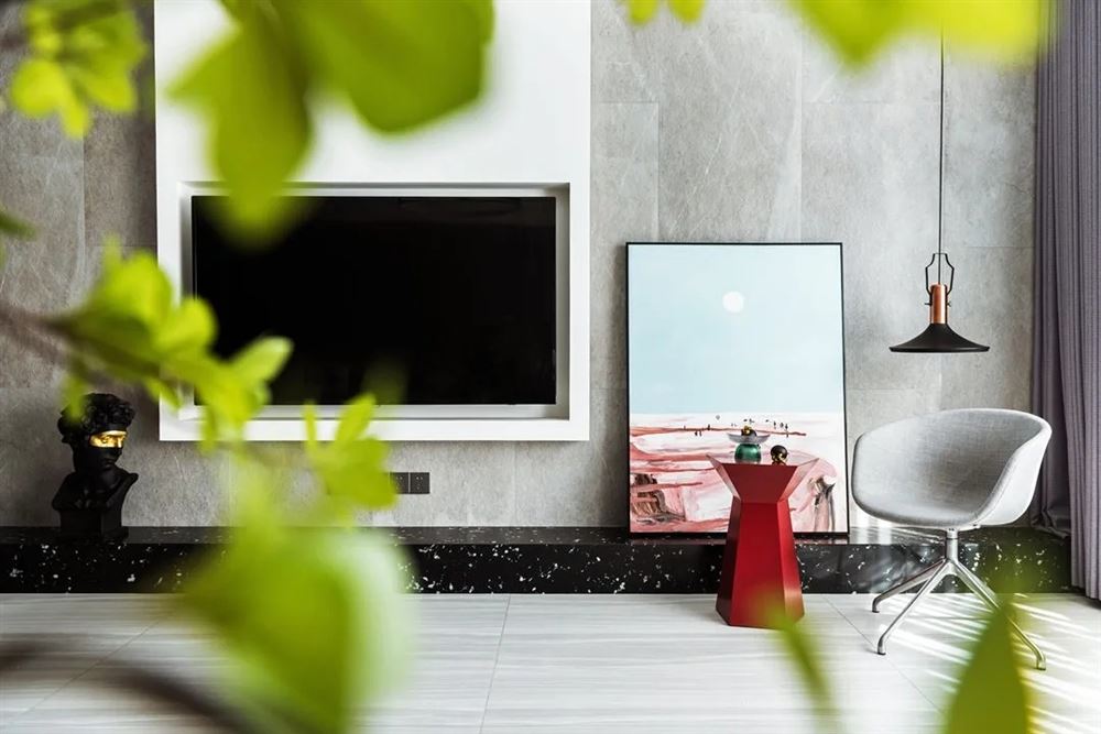 陽江市中集國際城五期北歐風格三居室裝修案例