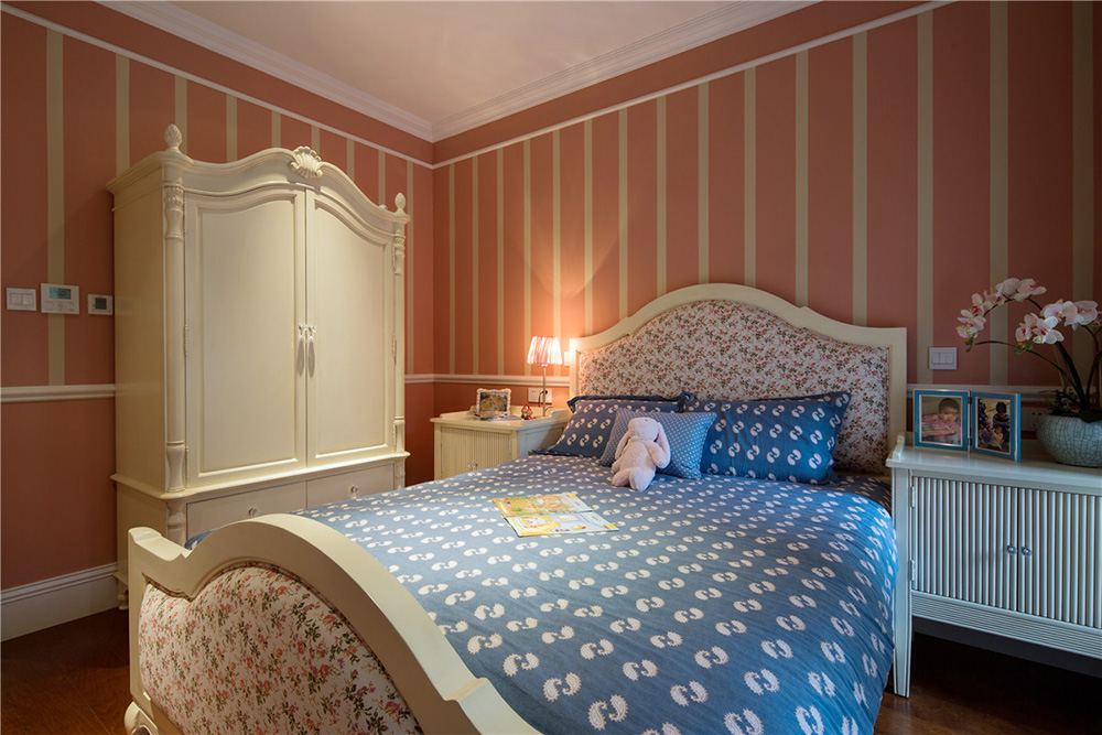 田園風格室內裝修效果圖-雅逸尚都三居130平米-兒童房 田園風格室內裝修效果圖-雅逸尚都三居130平米-兒童房