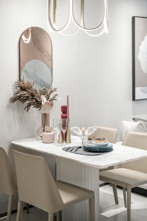 現(xiàn)代簡約風格室內(nèi)設計家裝案例-餐廳餐桌 現(xiàn)代簡約風格室內(nèi)設計家裝案例-餐廳餐桌