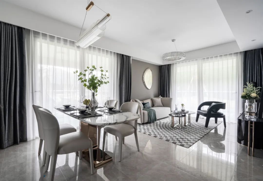 現代簡約風格家裝設計室內裝修效果圖-客餐廳 現代簡約風格家裝設計室內裝修效果圖-客餐廳