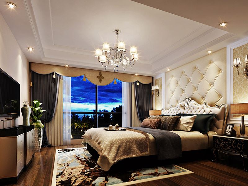 河源市星河國際歐式風格三居室裝修案例