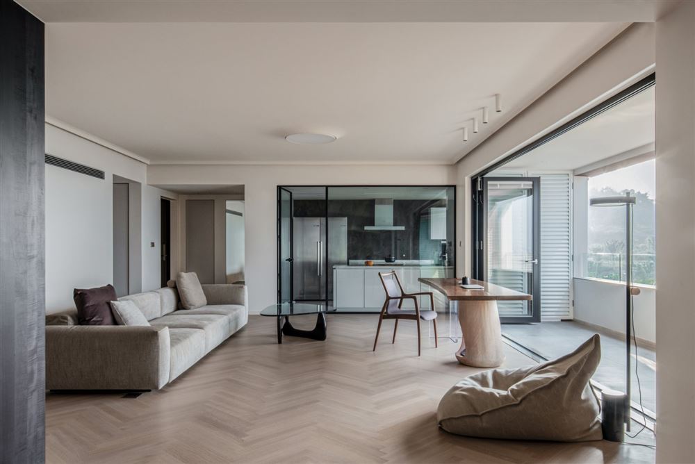 佛山市海倫堡&middot;美的&middot;玖悅府新中式風格四居室裝修案例