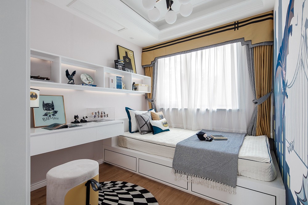 法式復古風格室內家裝案例效果圖-兒童房 法式復古風格室內家裝案例效果圖-兒童房
