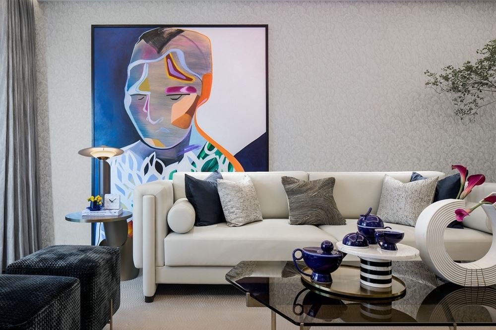 江門市駿凱豪庭新中式風(fēng)格三居室裝修案例