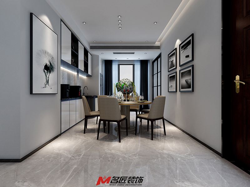 廣州市宇晴軒歐式風格二居室裝修案例