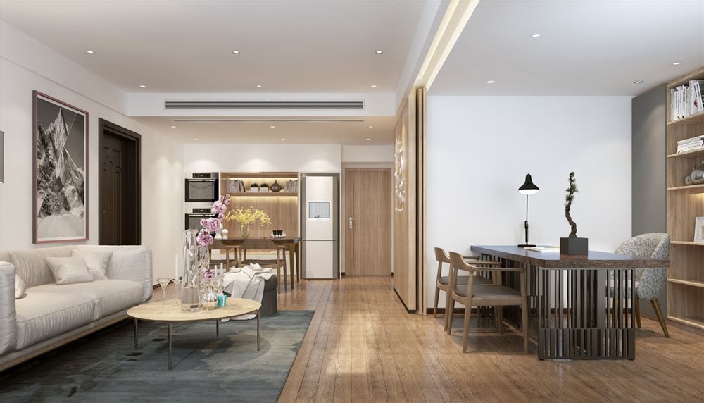 廣州市宇晴軒北歐風格三居室裝修案例