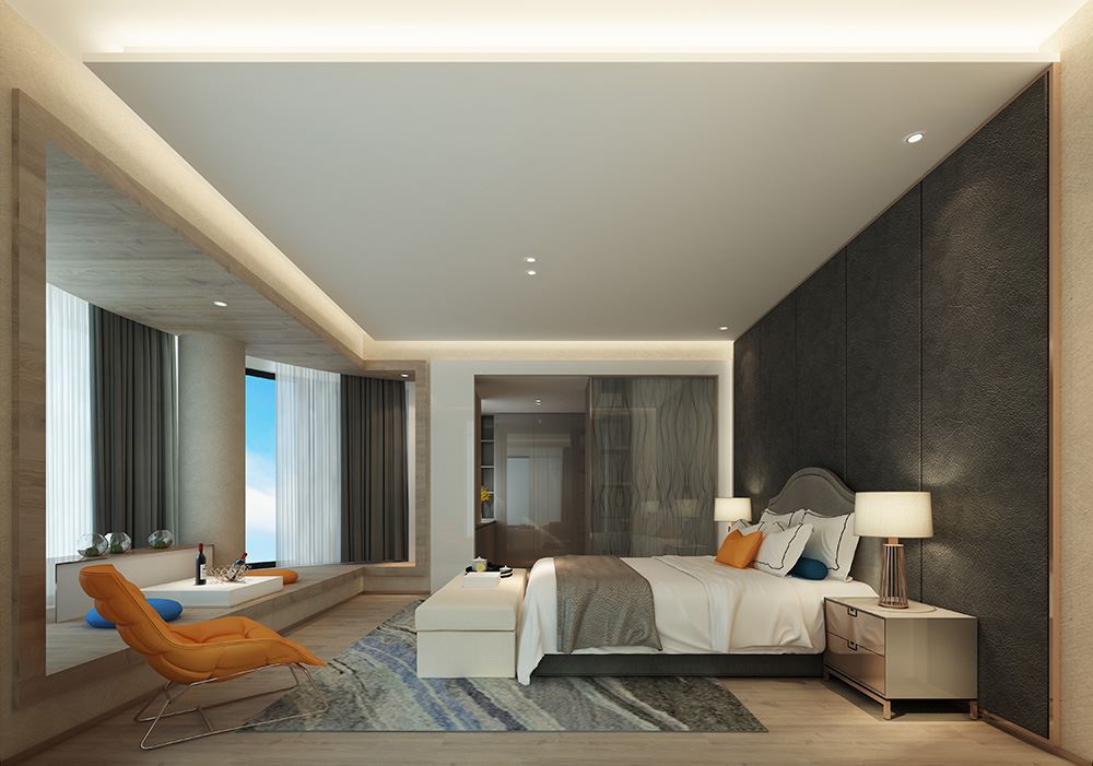 廣州市珊瑚灣畔現(xiàn)代簡約風(fēng)格平層裝修案例