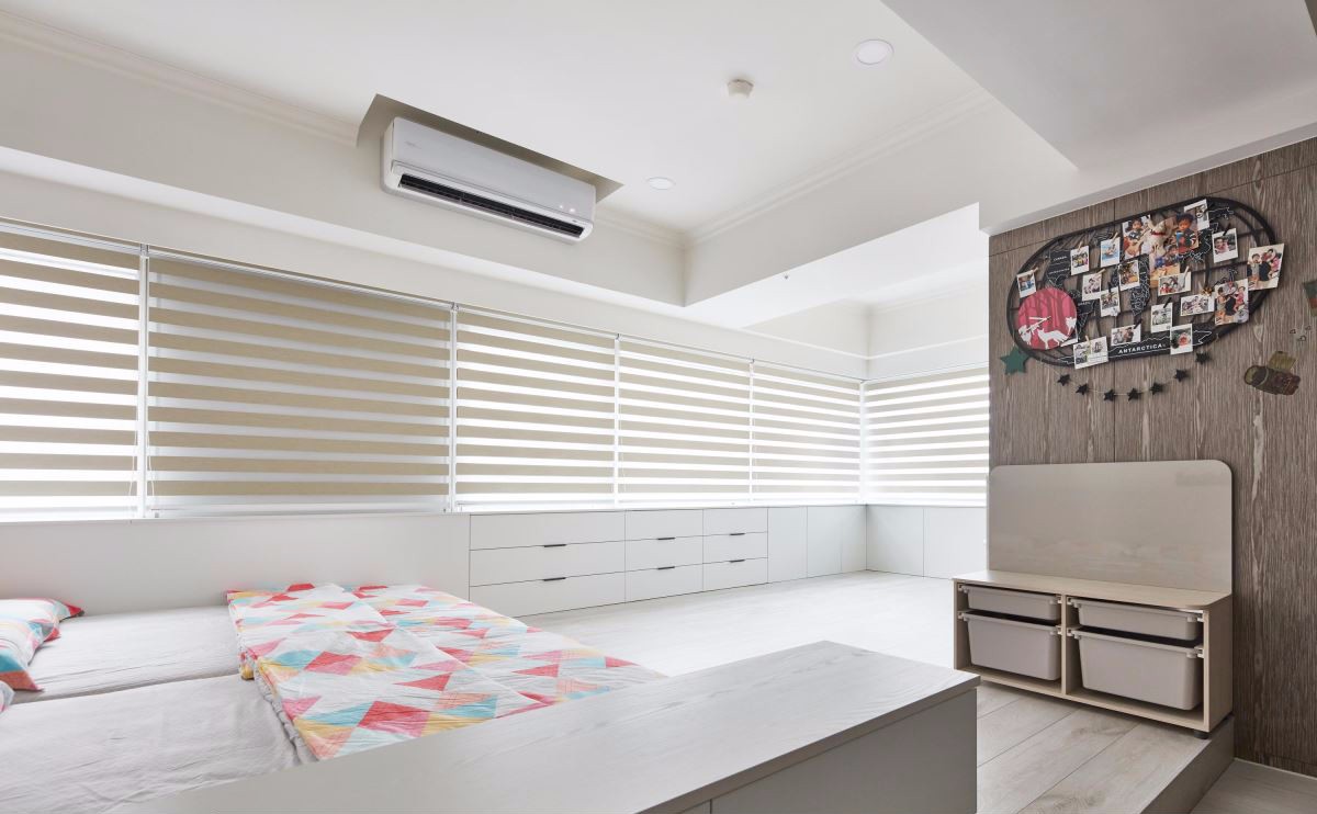 現代美式風格家裝設計室內裝修效果圖-臥室 現代美式風格家裝設計室內裝修效果圖-臥室