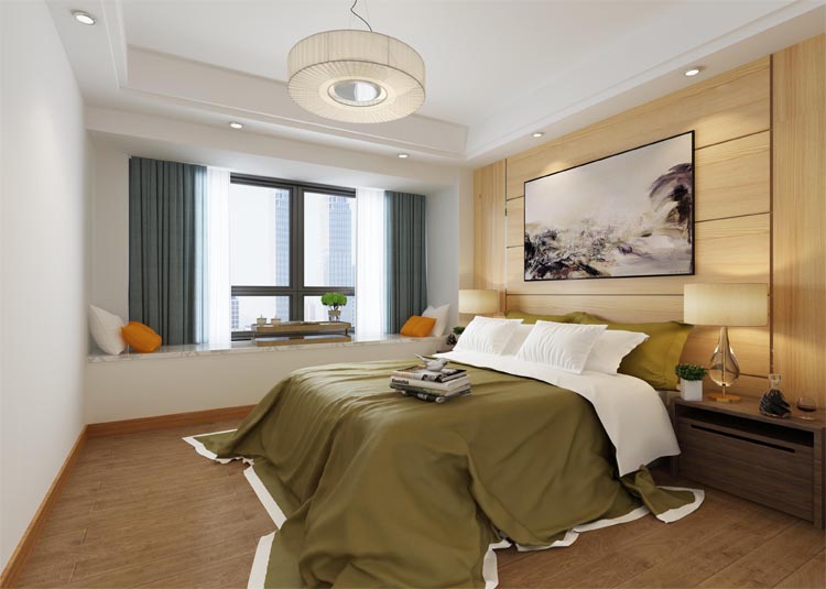 現代前衛風格室內裝修效果圖-雅居樂御賓府三居145平米-臥室 現代前衛風格室內裝修效果圖-雅居樂御賓府三居145平米-臥室
