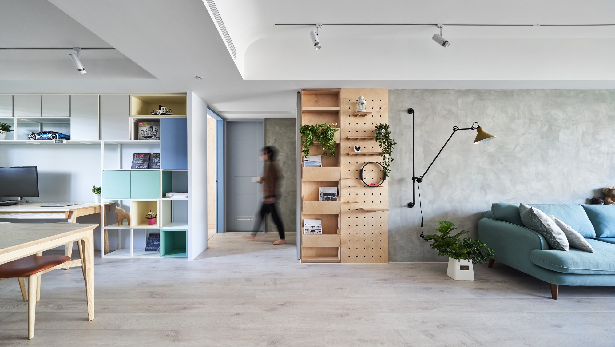 工業風風格室內家裝案例效果圖-走廊 工業風風格室內家裝案例效果圖-走廊