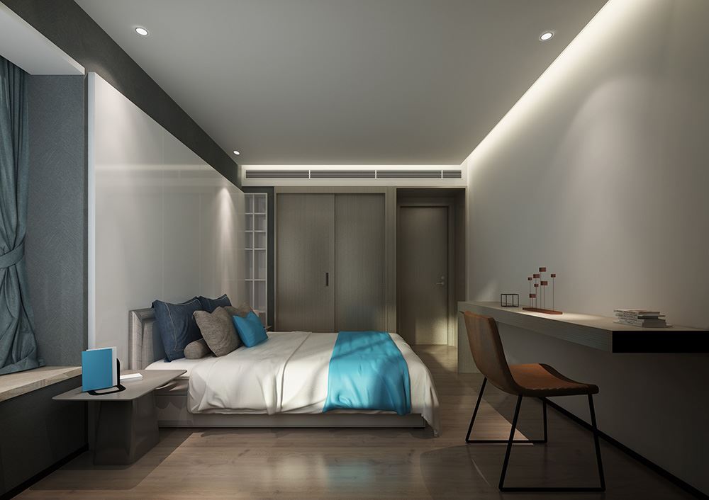 廣州市碧桂園城市花園現代簡約風格四居室裝修案例