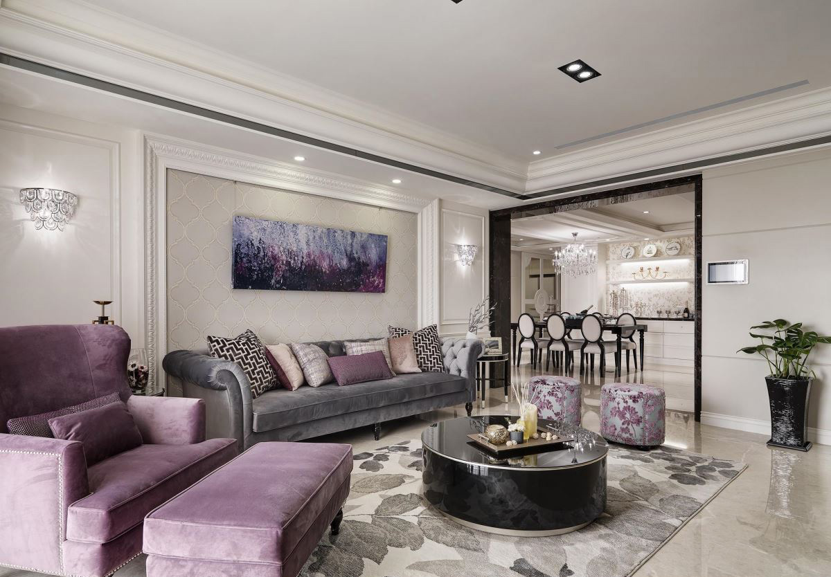 裝修案例歐式古典風格室內裝修效果圖-客廳 裝修案例歐式古典風格室內裝修效果圖-客廳