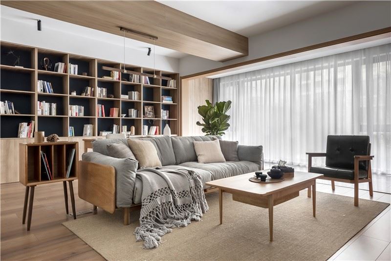 佛山市新希望悅瓏灣現代風格二居室裝修案例