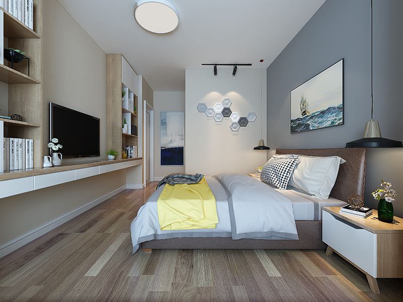 佛山市雅居樂&middot;江畔明珠歐式風格三居室裝修案例