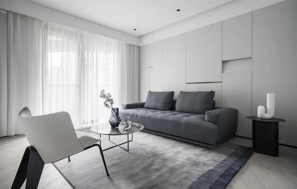 昭通市城市花園北歐風格三居室裝修案例