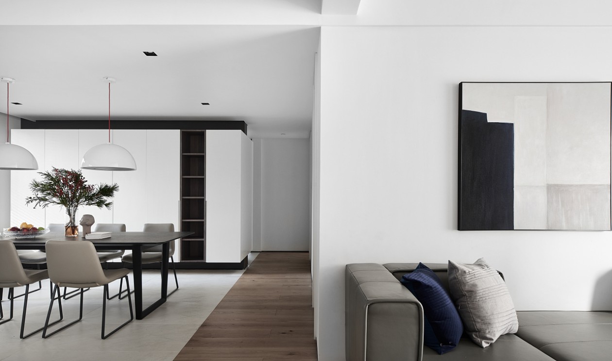 裝修案例現(xiàn)代簡約風格室內裝修效果圖-客餐廳過道 裝修案例現(xiàn)代簡約風格室內裝修效果圖-客餐廳過道