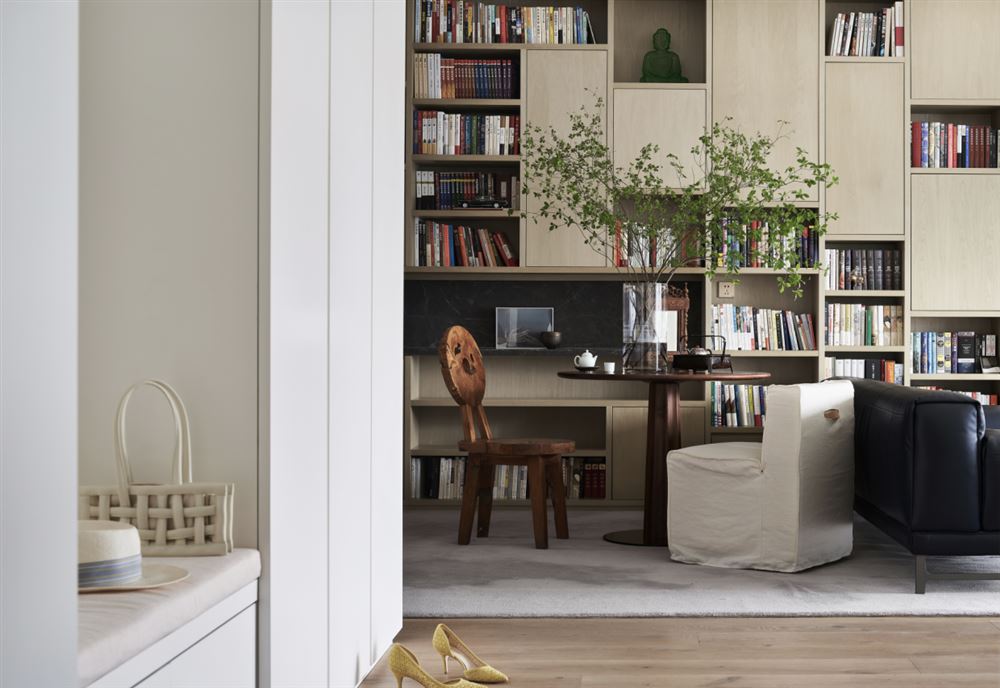 江門市方圓&middot;云山詩意(鶴山)現代簡約風格三居室裝修案例