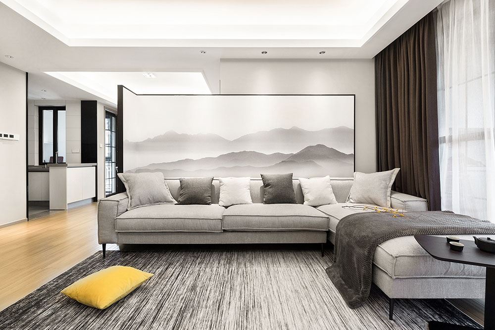 江門市敏捷&middot;云錦新中式風格四居室裝修案例