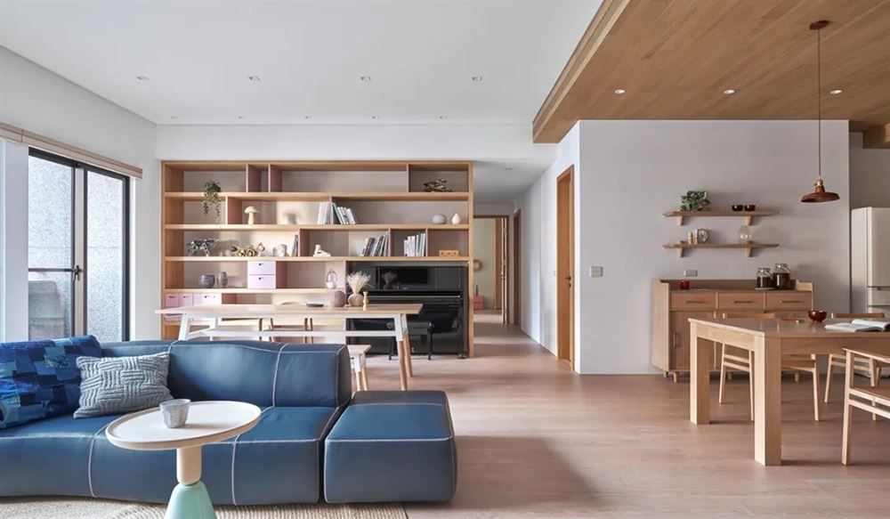 湛江市國稅局宿舍現代簡約風格四居室裝修案例