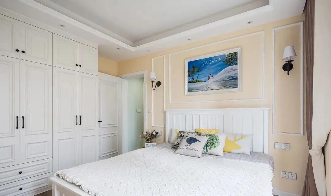 廣州裝修公司田園風格室內裝修效果圖-主臥 廣州裝修公司田園風格室內裝修效果圖-主臥