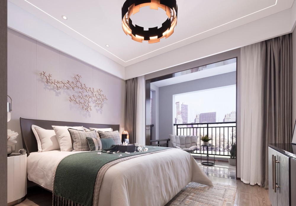 現代前衛風格室內設計家裝案例-臥室 現代前衛風格室內設計家裝案例-臥室