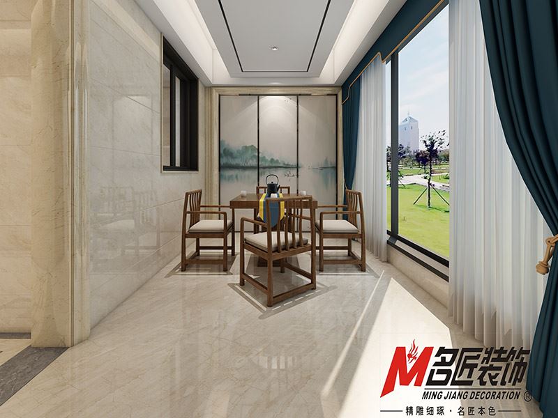 揭陽(yáng)市寶豐花園現(xiàn)代風(fēng)格三居室裝修案例