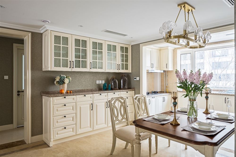 廣州市錦城花園美式風格三居室裝修案例