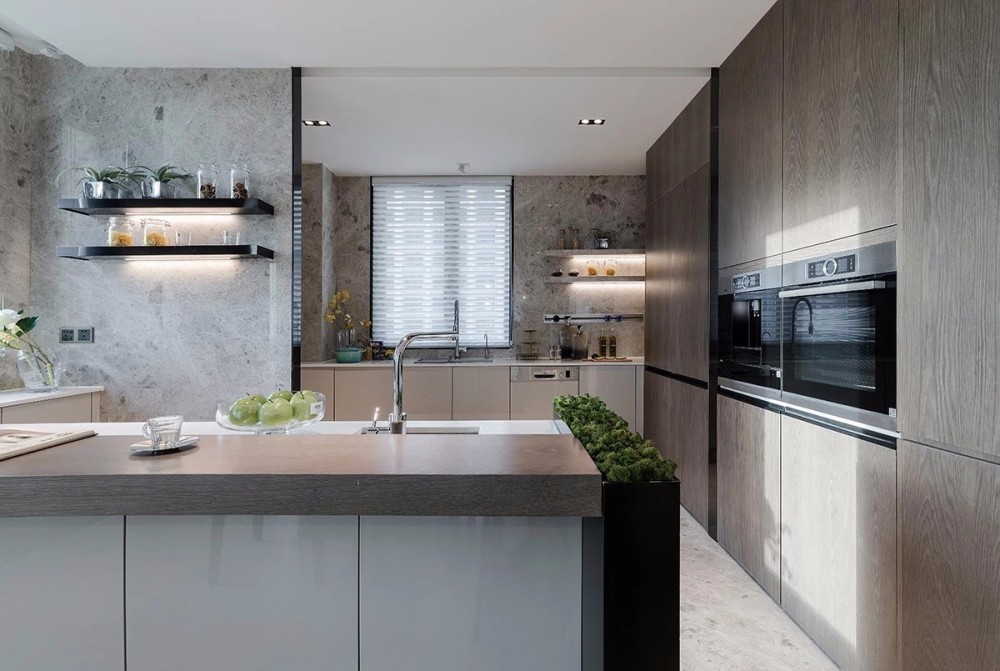 現(xiàn)代輕奢風(fēng)格室內(nèi)設(shè)計(jì)家裝案例-廚房 現(xiàn)代輕奢風(fēng)格室內(nèi)設(shè)計(jì)家裝案例-廚房