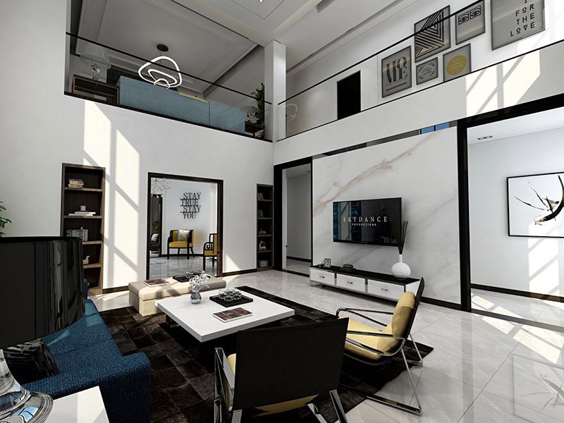 曲靖市宏發梧桐苑歐式風格別墅裝修案例