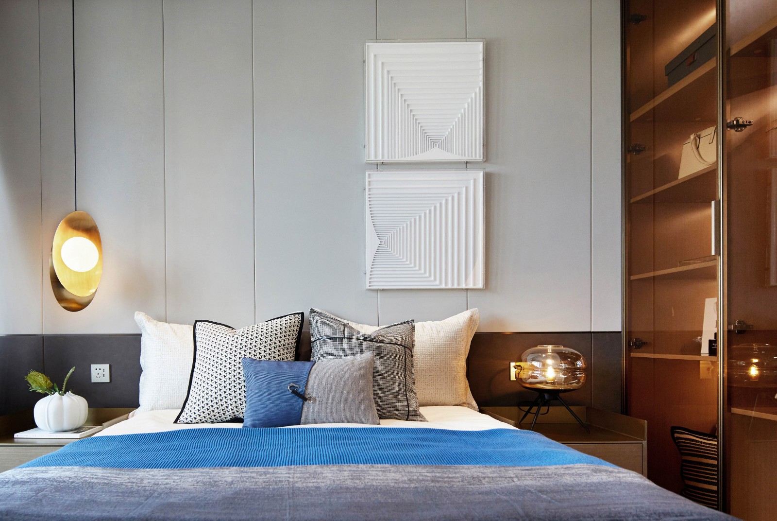 現(xiàn)代簡約風(fēng)格室內(nèi)設(shè)計(jì)家裝案例-臥室 現(xiàn)代簡約風(fēng)格室內(nèi)設(shè)計(jì)家裝案例-臥室