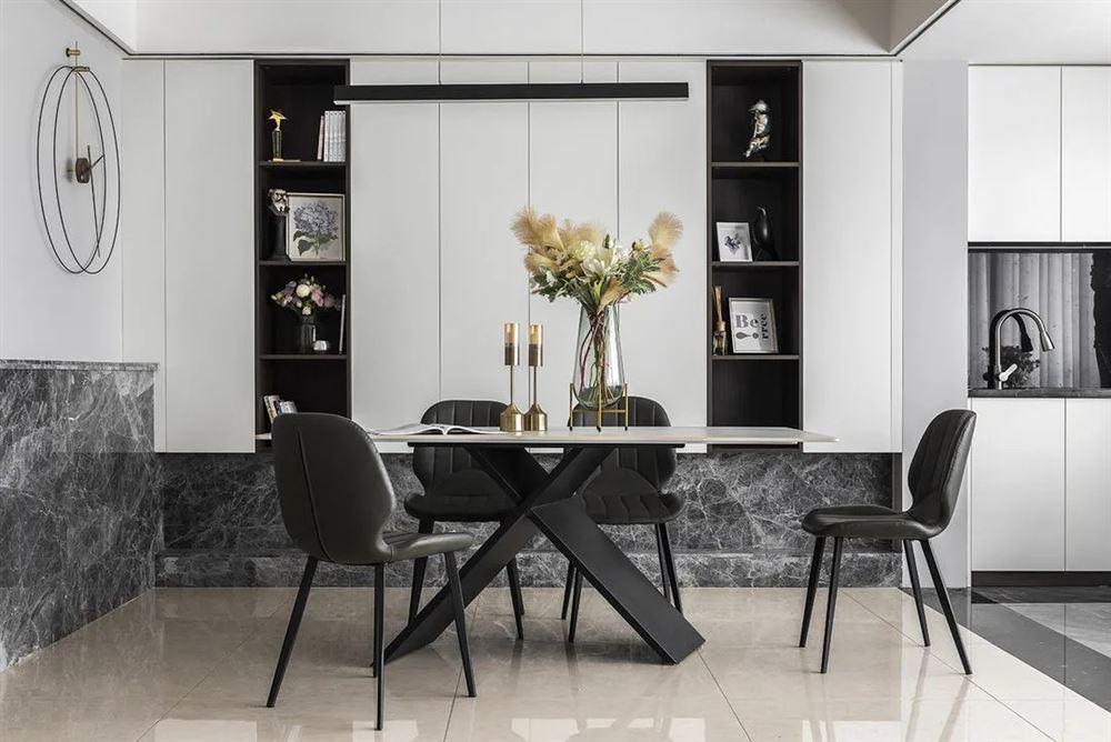 廣州市正升&middot;星薈現(xiàn)代簡(jiǎn)約風(fēng)格三居室裝修案例