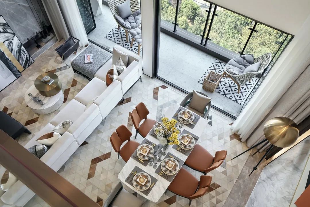 現(xiàn)代輕奢風(fēng)格家裝設(shè)計(jì)室內(nèi)裝修效果圖-客餐廳 現(xiàn)代輕奢風(fēng)格家裝設(shè)計(jì)室內(nèi)裝修效果圖-客餐廳